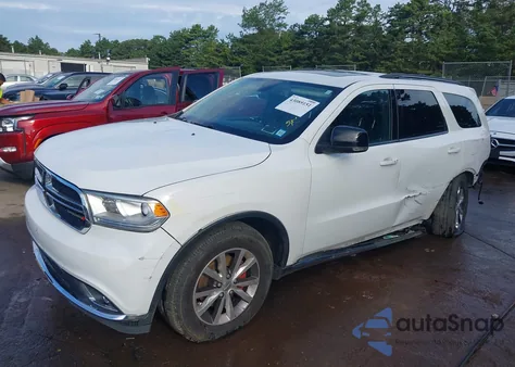 2016 Dodge Durango Limited z USA, uszkodzony, nr VIN 1C4RDJDG4GC467326